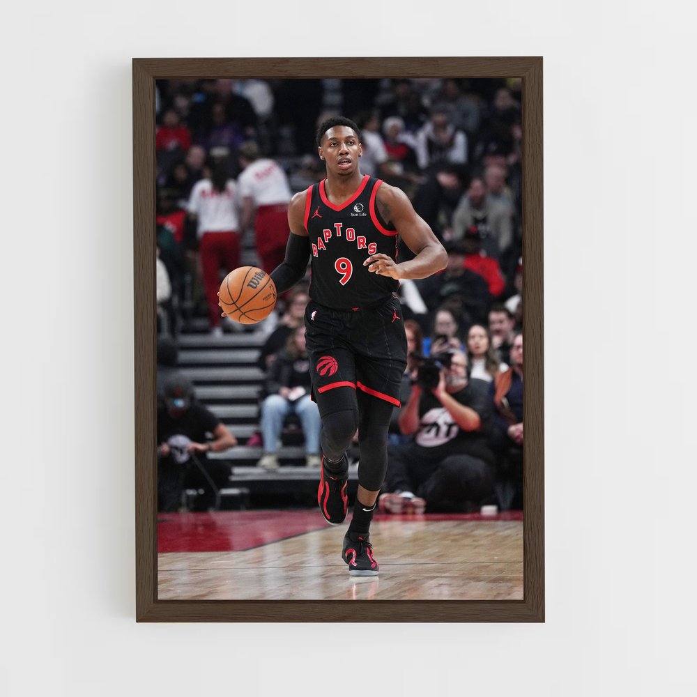 Poster barrett hommage – affiche Basketball (vue 5)